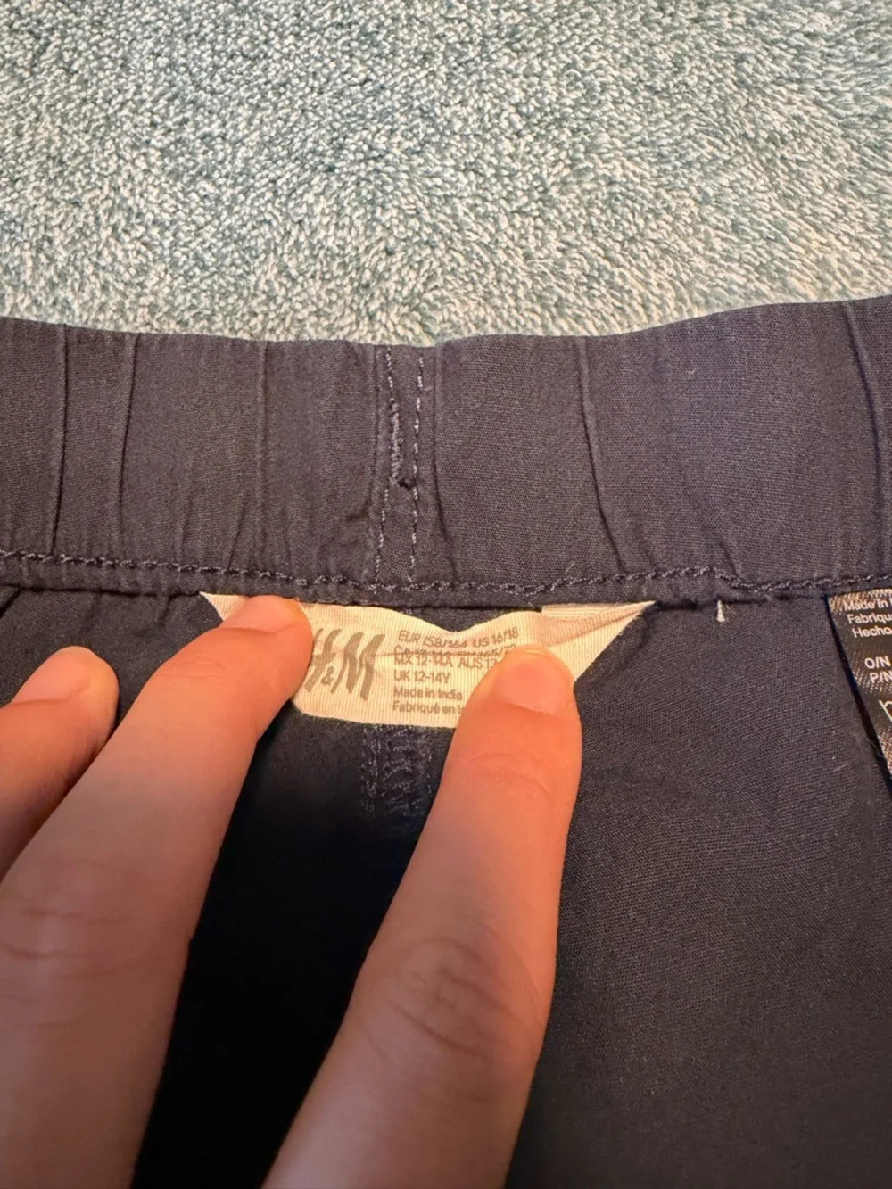Boy's H&M Navy Drawstring Shorts Size‎ XXL